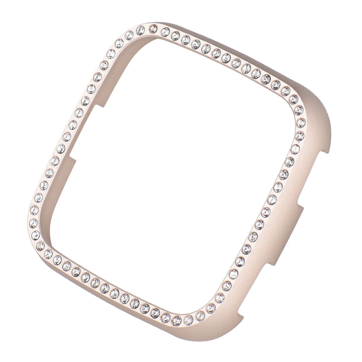 Housoutil 3st Smartwatch-Schale Metallgehäuse Uhrenzubehör Damen Schauen Sie Klug Siehe Bildschirmschutz Smartwatch Für Frauen Damenuhren Lite-Bling Stoßstange Fräulein Fall