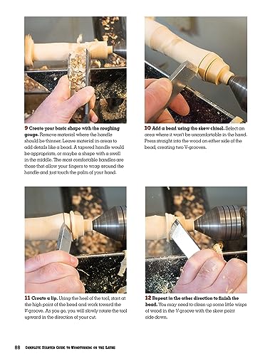 Complete Starter Guide to Woodturning on the Lathe: Everything You Need to Know Plus 8 Projects to Get You Started (Fox Chapel Publishing) How to Turn for Beginner to Intermediate Woodworkers - Image 5