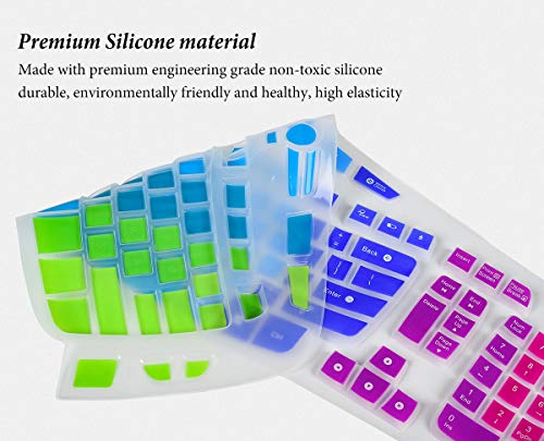 Protector de teclado para Logitech K350 MK550 MK570 miniatura 3