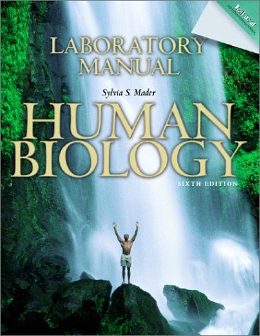 Amazon.com: Lab Manual to accompany Human Biology: 9780072905854: Mader ...