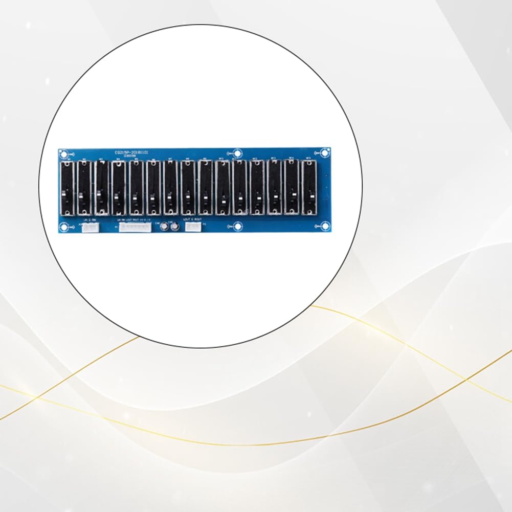 EQ Equalizer Board Stage Professional Tone Vorverstärker Stereo 15 Road Preamp Equalizer Netzteil