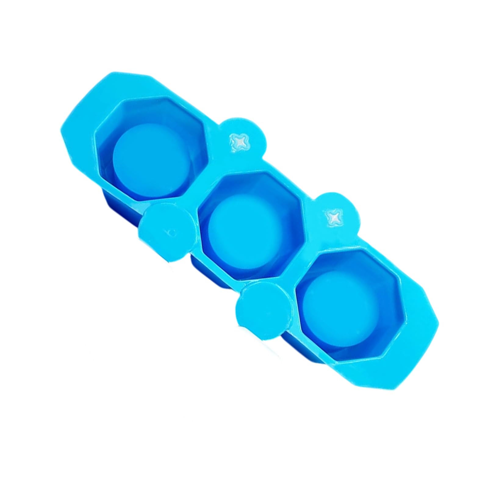 SHINLHUA 3 Cavities Silicone Molds Food Safe Silicone Baking Molds for Making Soap Ball Toy