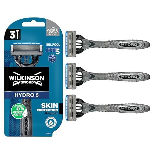 Wilkinson Sword - Hydro 5 - Rasoirs jetables masculins - Pack de 3