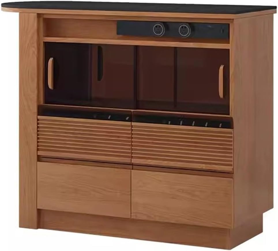 Sideboard Cabinet Bar Counter Island Bucket Cabinet Living Room Storage Simple and Luxurious Dining Console Coffee Table