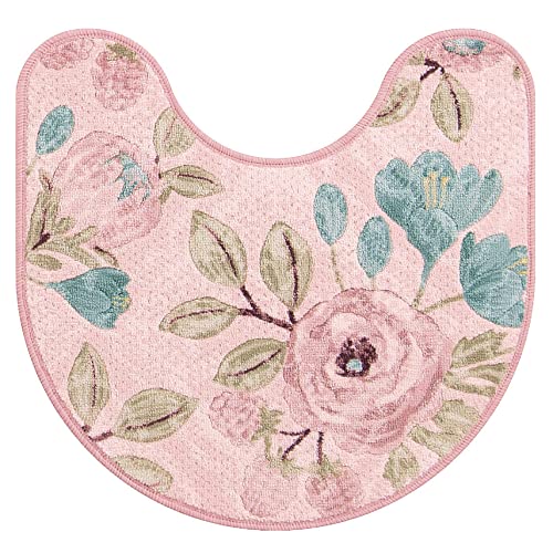 センコー S.D.S フロルパピエ トイレマット 約58×60cm ピンク 日本製 抗菌 防臭 36422