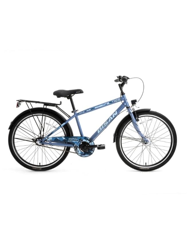 Bisan Hero Erkek Şehir Bisikleti 42Cm V 26 Jant 3 Vites Metalik Mavi Mavi