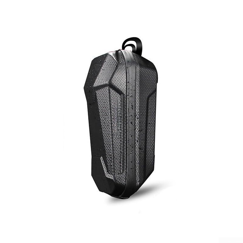 Waterproof Front Bag For 8-Inch Electric Scooters And Hoverboards, 1L 2L 3L Options, PU EVA Storage Pouch For Easy Mount For Outdoor Commuting Travel, Black(3L Black)