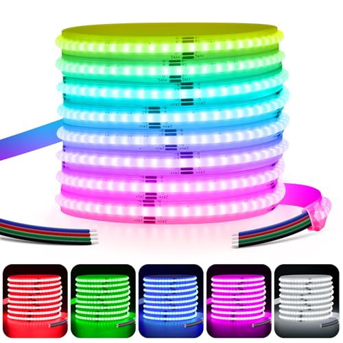 Tira de LED RGB COB 5m Flexible 24V miniatura 2