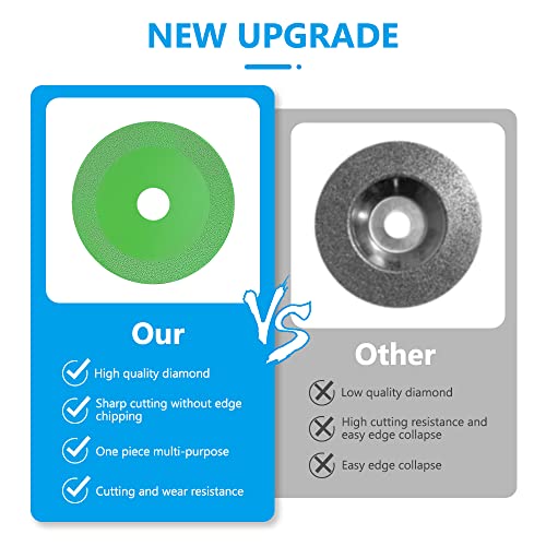 flintronic Glass Cutting Disc, Diamond Saw Cutting Blade Angle Grinder Glass Tile Cutting And Polishing - Image 4