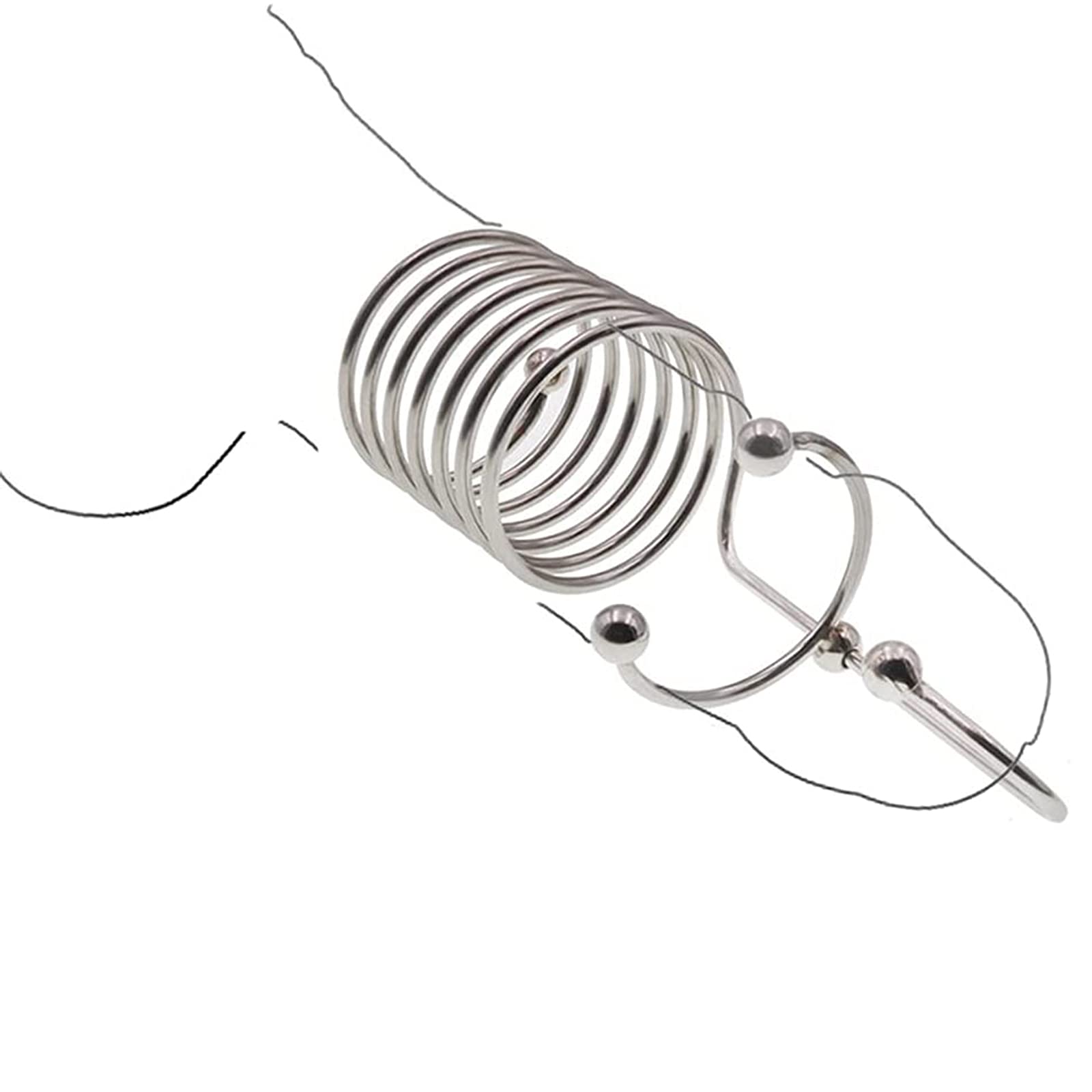 sex spielzeuge online Penisring „Cock ring & Ass plugs“ mit 2 schweren Plug-Gewichten online  kaufen bei orion.de main image 1