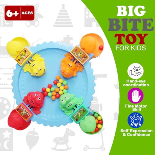 Image of MAJIK Hungry Frog Game for Kids Frog Eating Beans Toy for Boys and Girls 2-4 Players Board Game for Family Best Birthday Gift for Kids
