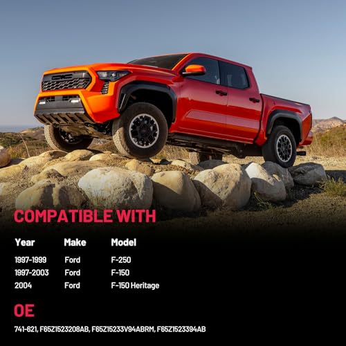 Image of BDFHYK 741-621 Power Window Regulator with Motor Front Right Compatible with Ford F-250 1997-1999, F-150 1997-2003,F-150 Heritage 2004