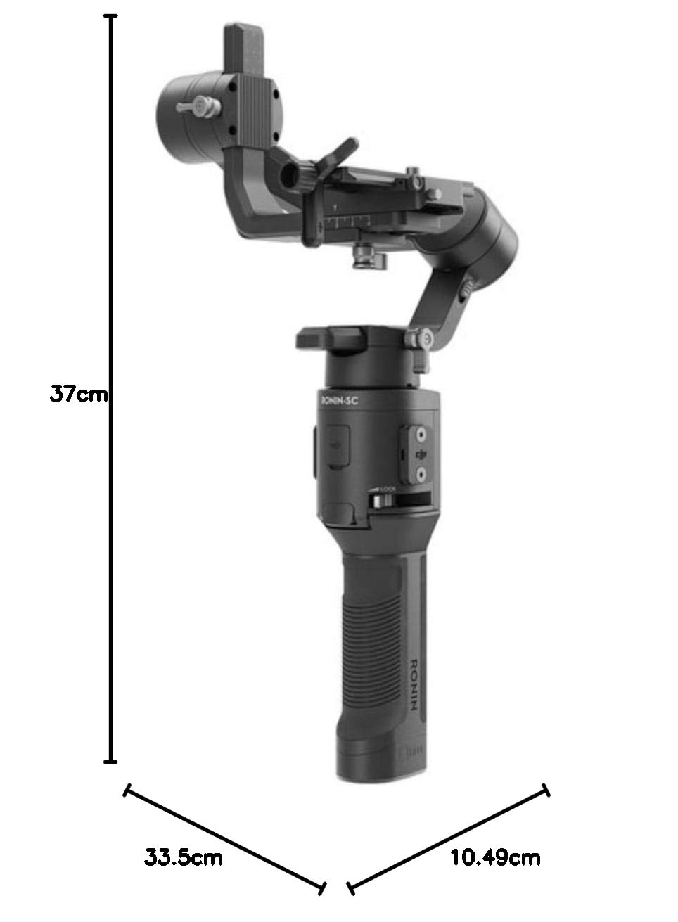 DJI RONINｰSC PRO COMBO DJI Ronin-SC Pro Combo 3-Axis Stabilizer, Grey : Amazon.ca