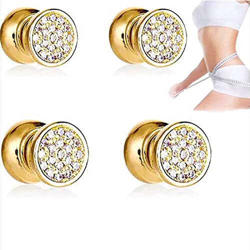 Dzhzuj Kagora Circue-Heal Ear Clip, Weight Loss Ear Clip On In Ear Piece Earrings for Weight Loss, Non Piercing Acupressure Slimming Earrings, Lymphtherapy Detoxslimming Earrings