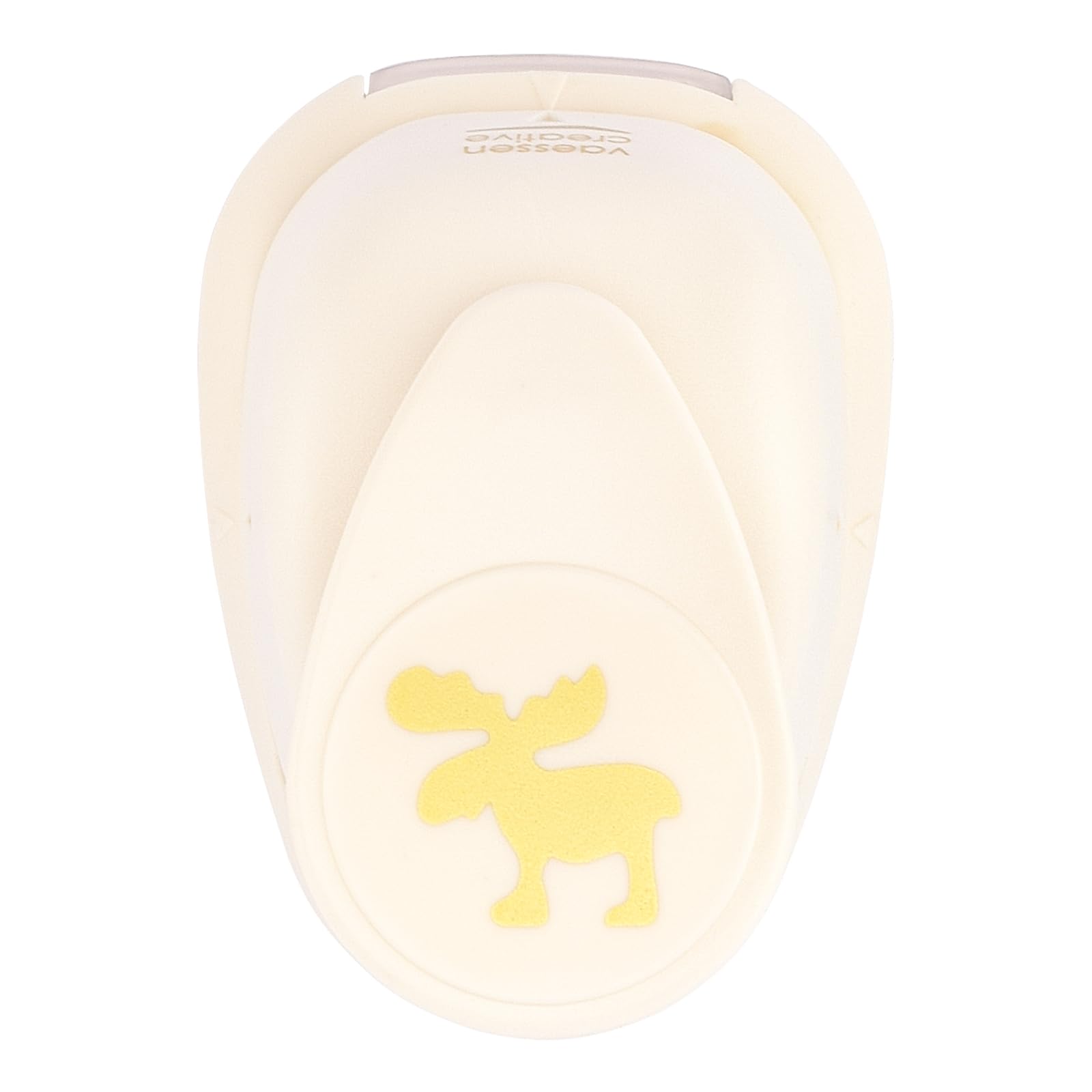 Vaessen Creative Craft Paper Punch - Moose - 2 x 2,1 cm - Circle Cutter for Crafting and Card Making