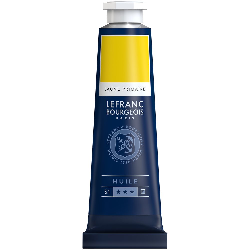Lefranc & Bourgeois Fine Oil Pintura al Óleo, Amarillo (Primary Yellow), 40 ml