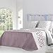 Antilo Fundeco - Colcha Reversible Sharon - Color Malva - Contiene 2 Fundas de cojín (Cama 135 (235x270)