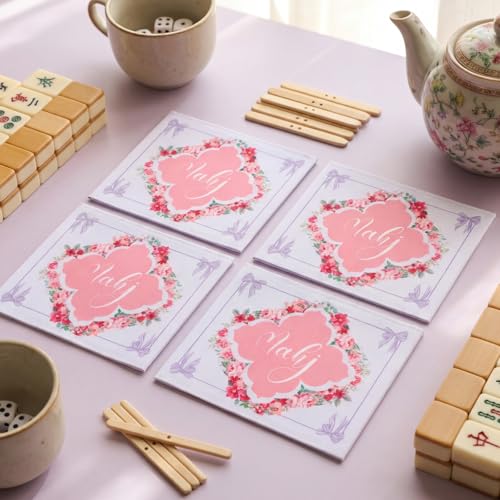 Funda para cartas Mahjong 4 piezas 11.25 x 7 pulgadas miniatura 3