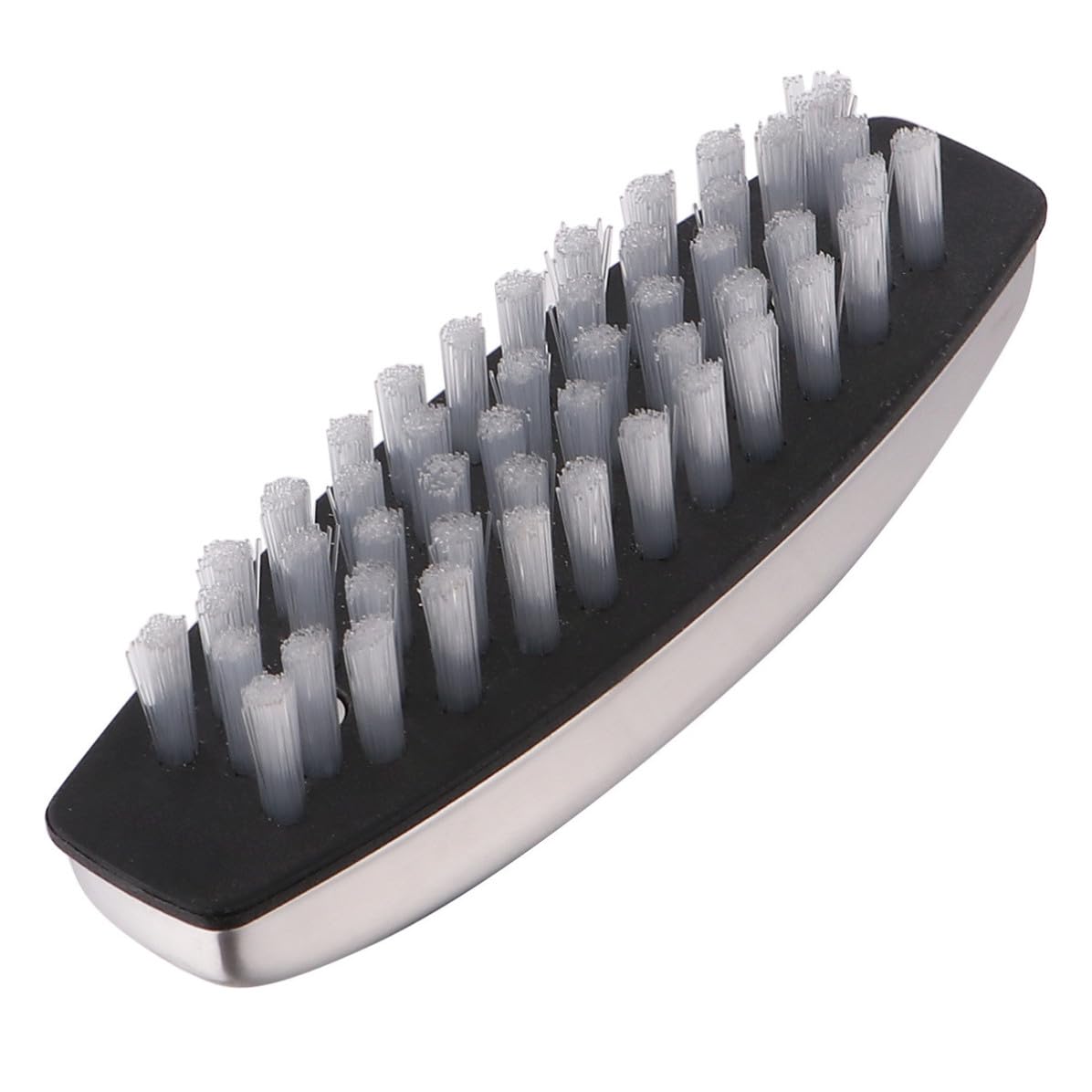 Stainless Steel Lightweight with Nylon Bristles Nail Cleaning Brush Odor Remover Soap Brush for Cleaning under Fingernails after Handling Smelly Foods