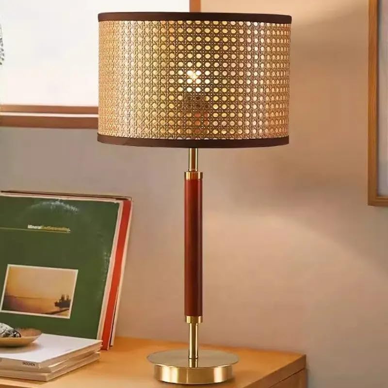Export India Solution Cane Table Lamp | Handcrafted Natural Rattan Table Light for Bedroom, Living Room, Hotel, Resort & Café Interiors | LP-18-image-27