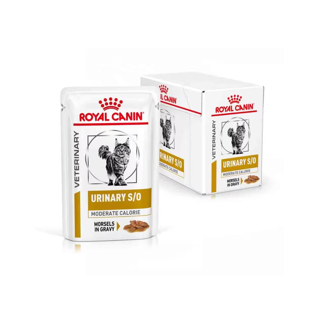 ROYAL CANIN Urinary S/O Mod. Cal. Cat Morsels Gravy - 12 x 85g