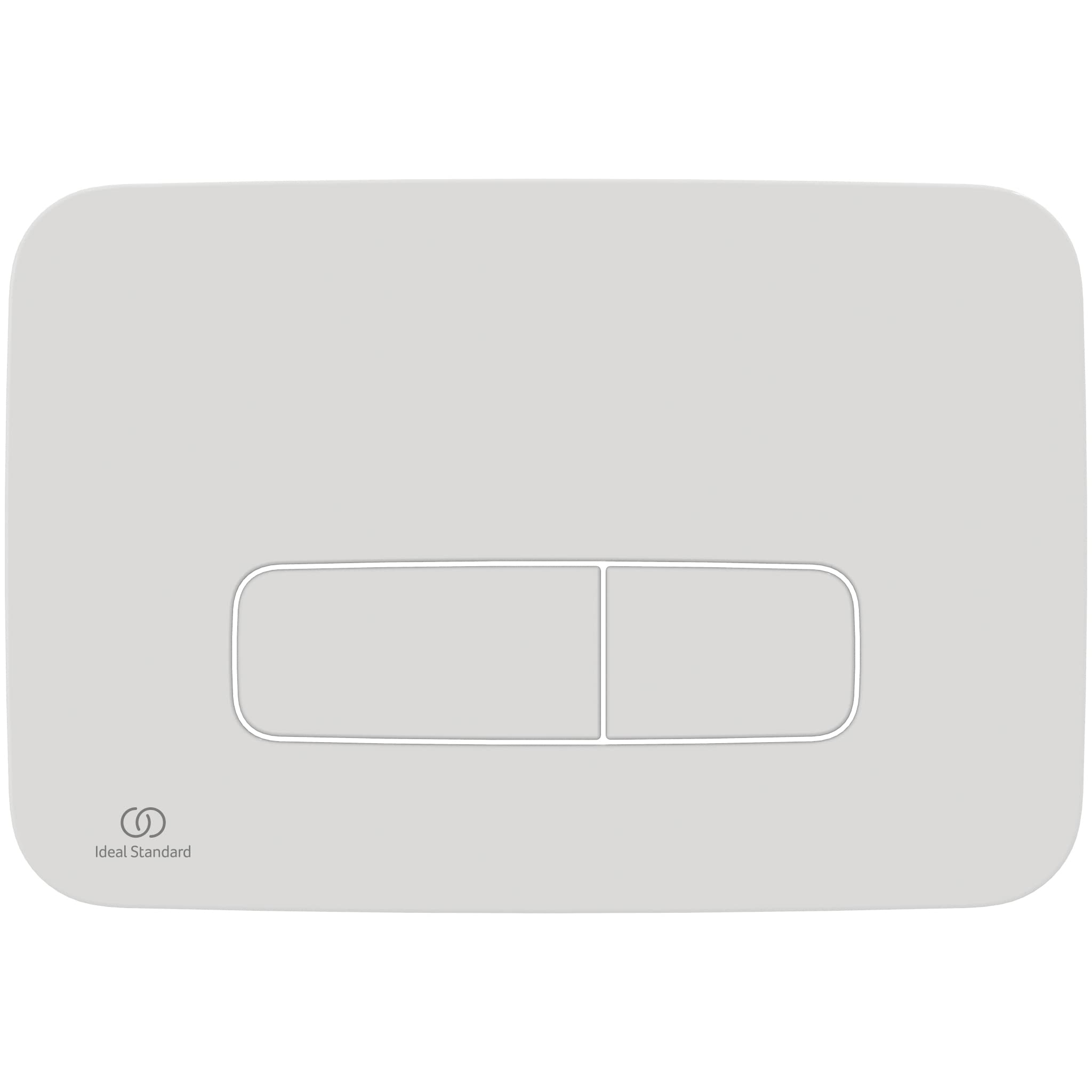 Ideal Standard Oleas P3 R0124AC - Placa de descarga neumática para inodoro, color blanco