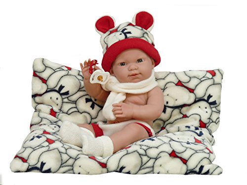 Nines Artesanals d'Onil- Baby RN boneca de ursinos, multicolorido, 37 (NINES ARTESANALS D´ONIL SL. 1), cor / modelo sortido