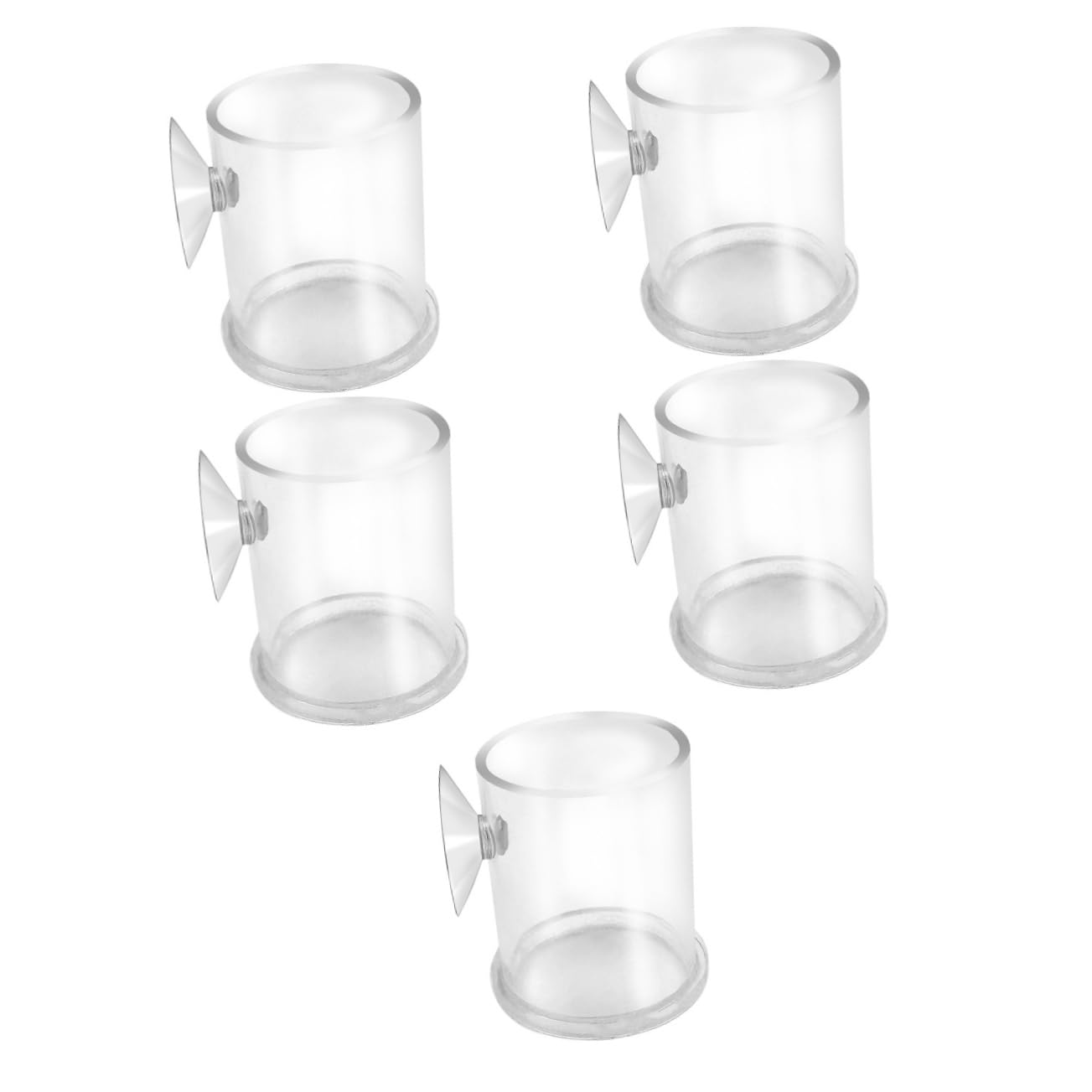 Happyyami 5stücke Fischfutterring Für Aquarien Netzdesign Fördert Gesundes Fressen Und Wachstum Aus Bruchsicherem Acryl Dekorativ Und Funktional Für Zierfische
