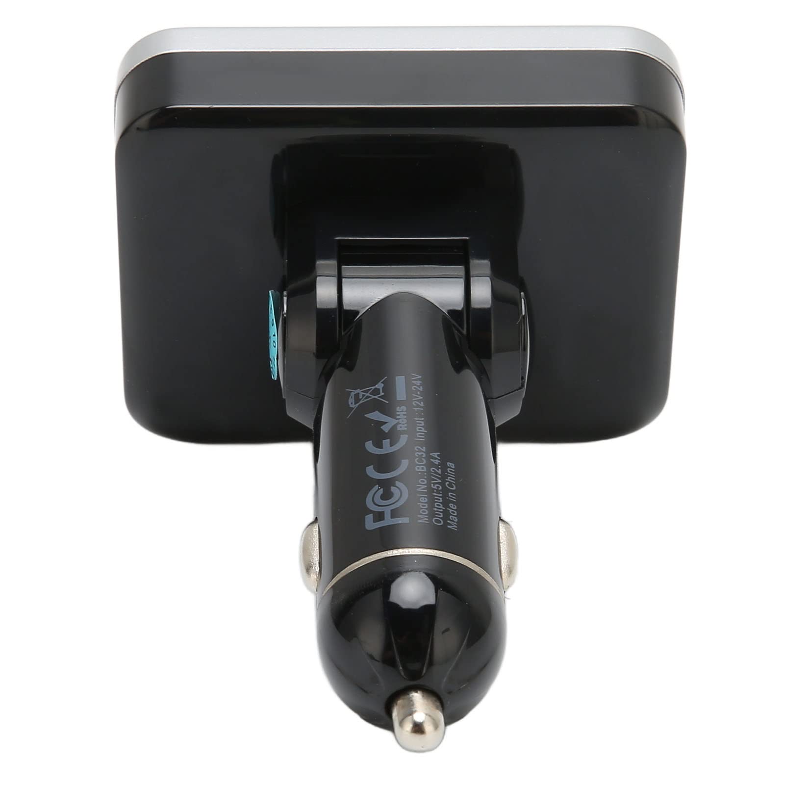 Bewinner Transmetteur FM Bluetooth pour Voiture, Adaptateur Radio FM Bluetooth sans Fil avec écran 1,8 Pouces, Chargeur de Voiture 2 Ports USB, Kit de Lecteur de Musique pour Voiture