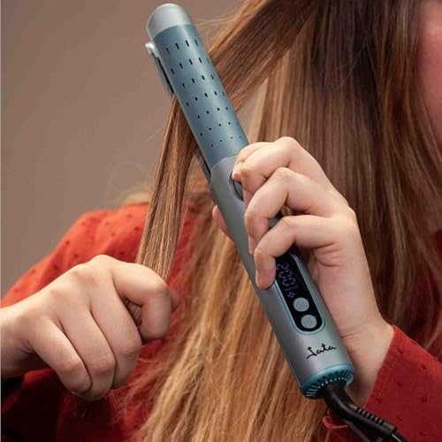 JATA JBPP1588 - Plancha Pelo y Rizador 2 en 1 con Tecnología Cool Air. Planchas de Pelo Cerámicas Flotantes. Para TODO tipo de Pelo. 4 Temperaturas. Resultados Profesionales. Desconexión Automática - imagen 3