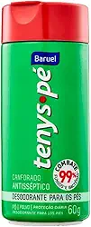 Tenys Pé Baruel Canforado Pó 60g - Talco desodorante para os pés