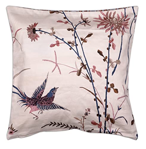 Bassetti Fong Kissenhülle zu Tischwäsche aus 100% Baumwolle, Panama-Gewebe in der Farbe Creme 41, Maße: 60x60 cm - 9322747