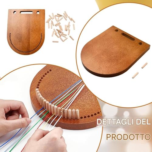 Herramienta para hacer pulseras de la amistad: el regalo de madera creativo para niños 6