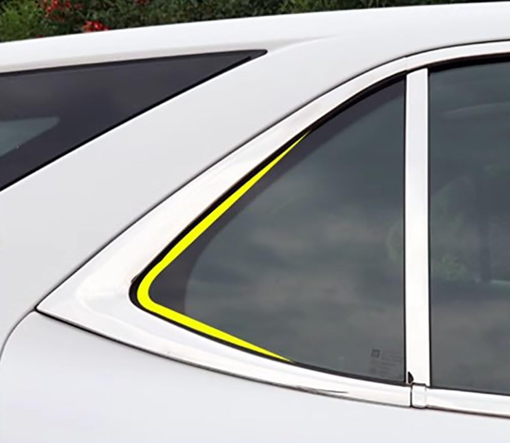 Car Accessories Fit for Chevrolet Equinox 2018-2024 Stainless Steel Window Strip Sill Molding Cover Trim 12PC Set — view 2