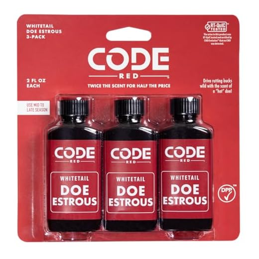 Code Blue Whitetail Doe Estrous Triple Pack , 2 oz
