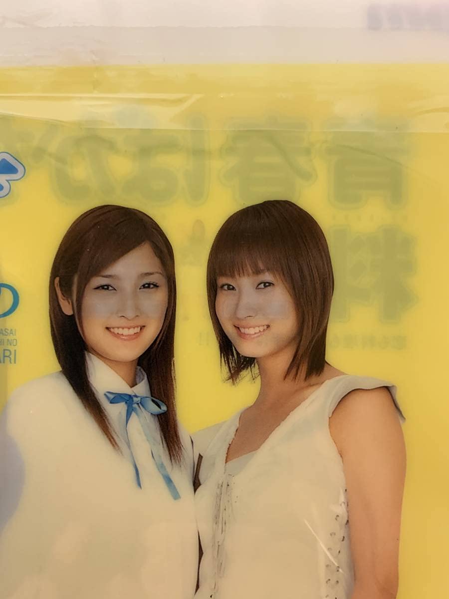 【モー娘。ゴマキ、石川梨華、藤本美貴】サイン入りクリアファイル　A4 モー娘。ゴマキ、石川梨華、藤本美貴】サイン入りクリアファイル