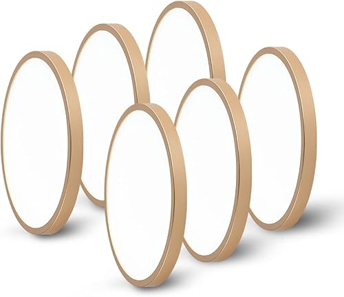 Miniatura 8 de Wheatronic Lámpara LED de techo empotrada, 12 pulgadas, 18 W, color blanco, ultra delgada, de montaje empotrado, lámpara de techo regulable, 3