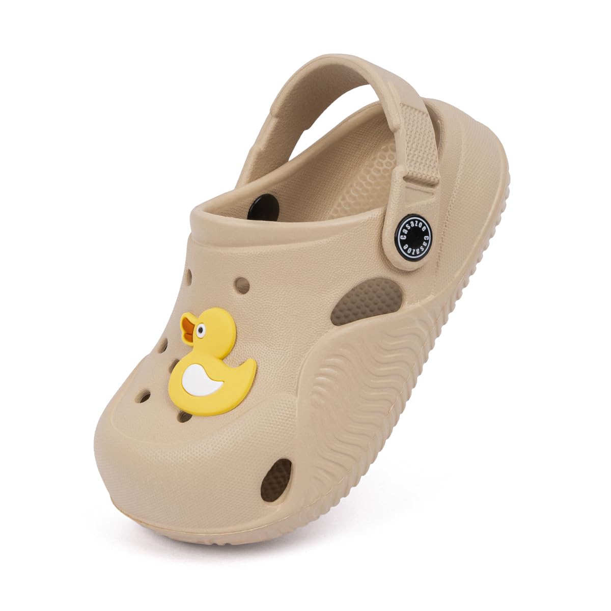 (8Y) KIDSUN Toddler Kids Boys Girls Cute Garden Clogs Water Sandals Slip On Shoes Slipper Slides Lightweight Outdoor Summer Infant Children Beach Pool Play Shoes 