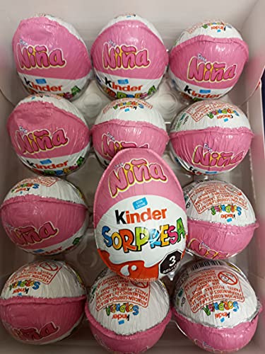 Eggs Kinder Huevo Sopresa Para Niña.... 12 Piezas thumb #1