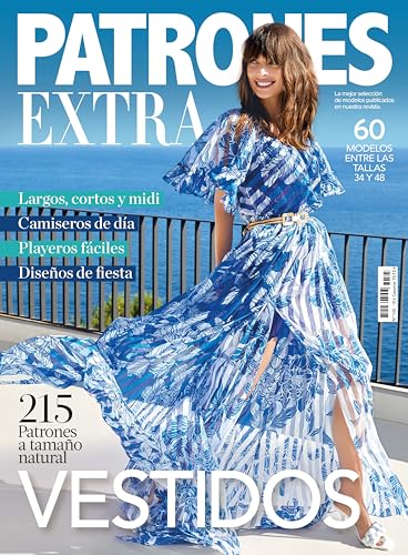 Extra Patrones #100 | Vestidos: 215 Patrones a tamaño natural (Revistas)