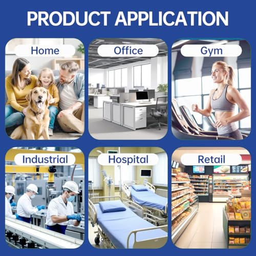 Image of 20X20X2 Air Filter AC Furnace MERV 13 Comparable with MPR 1900 FPR 10 HVAC Air Condition cabin Vent Fan Electrostatic Pleated Actual Size 19.75 x 29.5 x 1.75 6 Packs