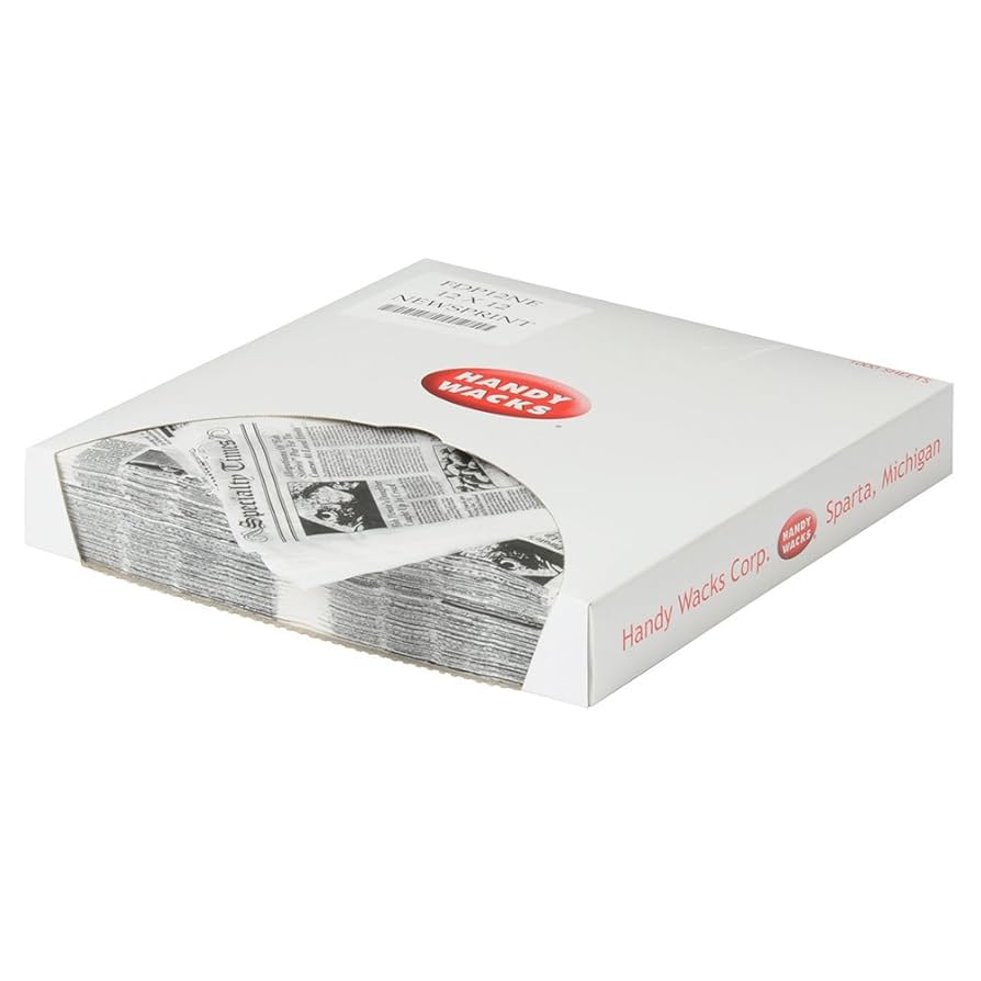 DELI　Delta Express W-PACK 12INCH PART 2 Amazon.com: 240 Sheets Variety Pack Checkered Dry Waxed Deli