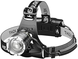 Rechargeable Headlamp,USB Rechargeable Headlight,3 Modes XHP50 Super Bright Waterproof LED Headlamp for Running,Camping, Hiking,Outdoor