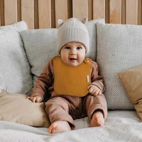 Image of Muslin Baby Bibs for Drooling and Teething,Bibs for Boys Girls