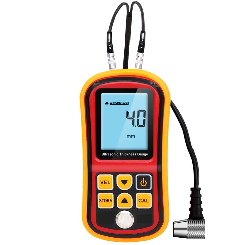 Calibrador Digital de Grosor Ultrasónico KEhtu, Instrumento Medidor de Ancho de Acero, Rango 1.2-225mm, Alta Precisión, Pantalla LCD Grande miniatura 1