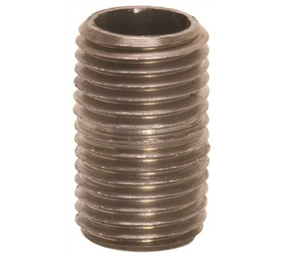 1 x 2 BLACK NIPPLE
