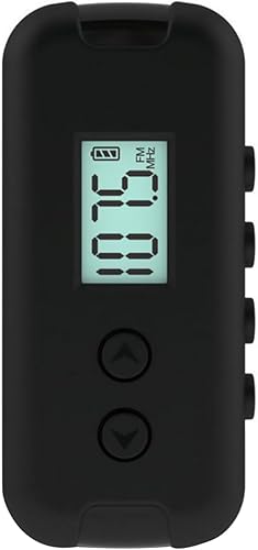 Transistor FM de radio portátil, 50-108MHz sintonización de bolsillo Walkmen con pantalla y enchufe para auriculares para caminarcorrer
