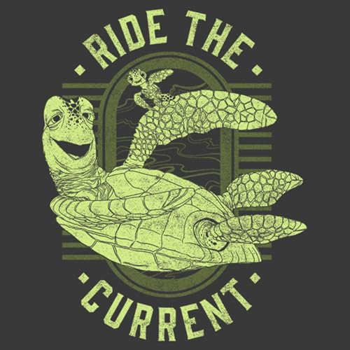 Boy's Finding Nemo Crush and Squirt Ride The Current T-Shirt2