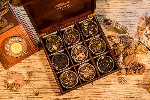 Image of TGL Co. Contemporary Classic - Assorted Tea Gift Box (15 Gm) Pack of 9