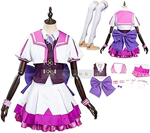 Amazon ウマ娘 プリティーダービー スペシャルウィーク 勝負服 コスプレ衣装 ウィッグ靴別売り 風 コスプレ 仮装 通販